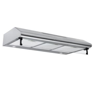 European style 900mm Copper motor fan led lighting under cabinet  black kitchen range cooker hood