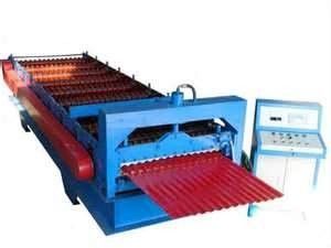 Plc Control System Corrugate Sheet Rolling  Forming Machine For Floor Deck, Wall Panel