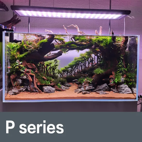New Arrival P Series APP Control LED Aquarium Light for Freshwater Tanks