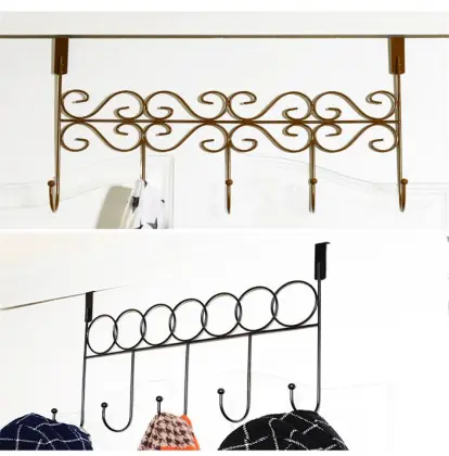 N191Creative fashion colorful metal door hook