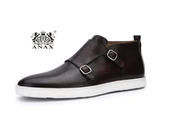 Popular Men′ S Slip-on Leather Casual Shoes