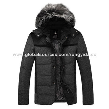 Men's Outdoor Down Jacket, Quick Production Capability, 800mm Water Resistance