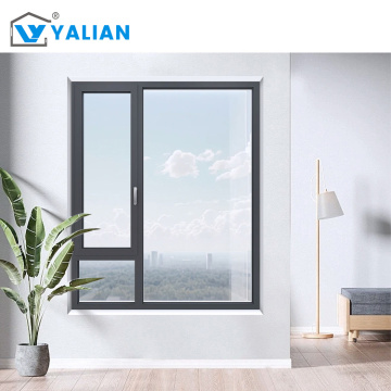 High Efficiency Modern Double Tempered Glass Casement Window