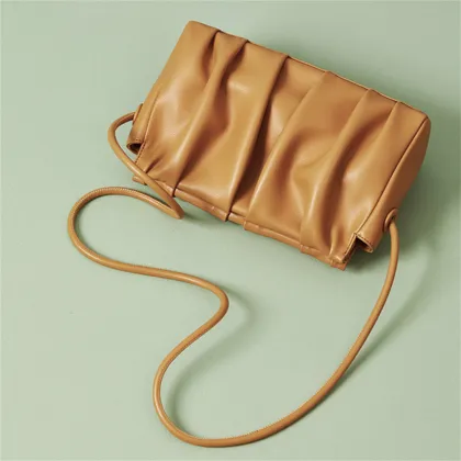 Ruffled Cloud Bag for Women High-end Crossbody Bag