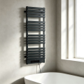 Riel calentador de toallas eléctrico WiFi con ventilador PTC de 2200W
