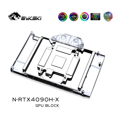 NVIDIA RTX4090 GPU Water Block Bykski RTX4090H-X