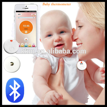 Round Shape Human Body Temperature Sensor Baby Fever Reminding Alarm