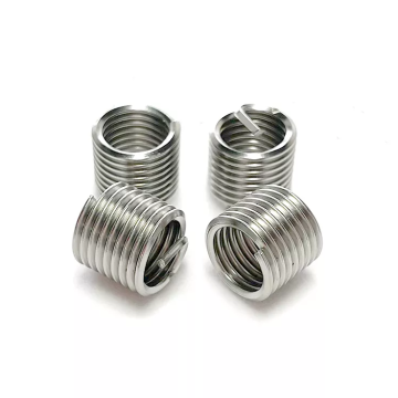 Self-Locking Stainless Steel Wire Screw Sleeve for M2 M5 M10 Fasteners with Alloy Aluminium Material Thread Insert (10-32 Inch Thread)