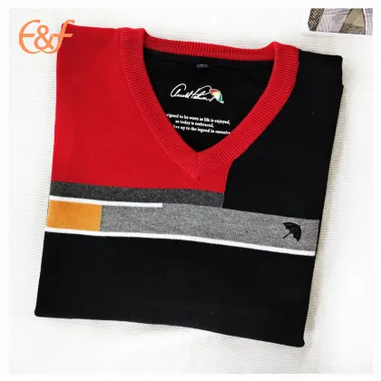 Fashion Mens  Sweater Multicolor Pullover Sweater
