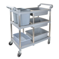 Commercial cleaning trolley for restaurants