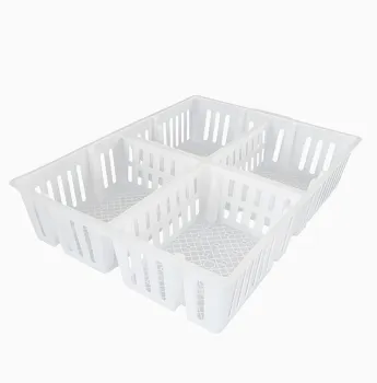 Plastic Live Chicken Transport Crate with Partitions