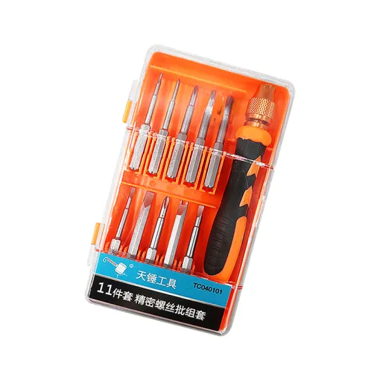 11-Piece Precision Mini Screwdriver Set with Magnetic Bits: Your Comprehensive Household Repair Tool Kit