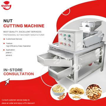 Automatic Stainless Steel Nut Slicing and Stripping Machine for Factory Supply