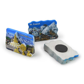 Wholesale Customizable Spain Souvenir Fridge Magnets: High-Quality MDF Wooden and 3D Poly Resin Designs