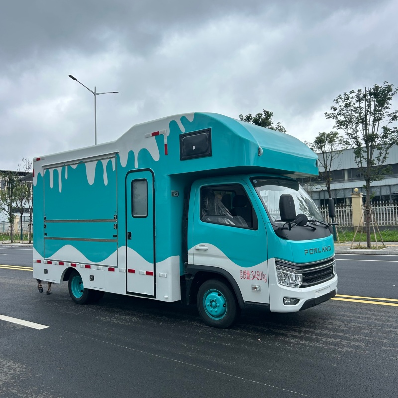 Bakery Truck, Pop‑Up Unit For Crepe, Gelato Festival & Bazaar Business