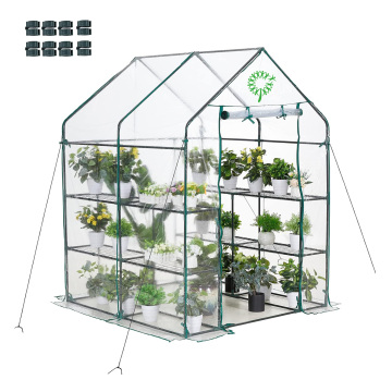 Wholesale Dandelion: 3-Tier 8-Shelf Portable Outdoor Mini Garden Walk-in Greenhouse