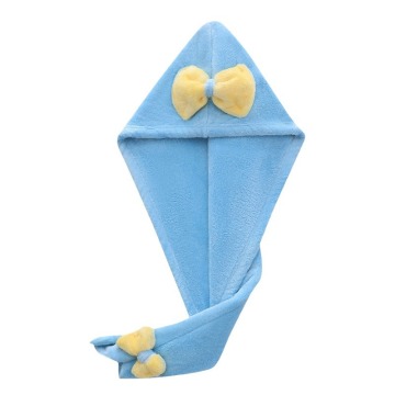 Coral Fleece Microfiber Hair Wrap Towel - Absorbent Drying Salon Spa Accessory for Women