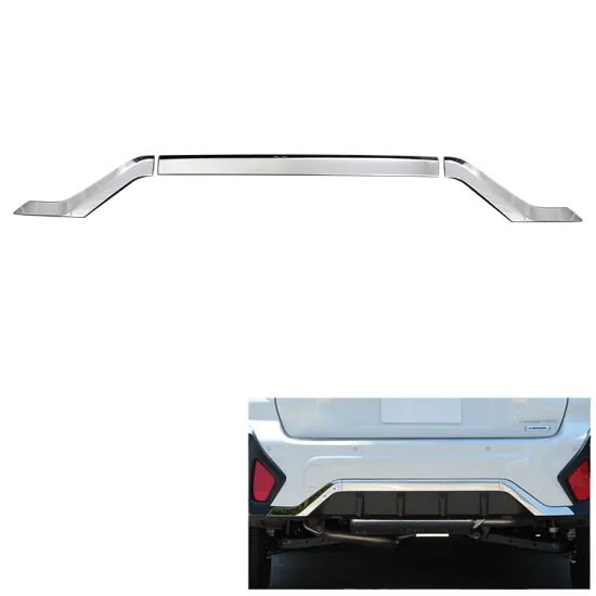 OEM Style Rear Bumper Chrome Trim for Subaru Crosstrek GU 2022-2023