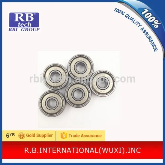 Inch Miniature deep groove ball bearing R4A-2RS ZZ 0.25*0.75*0.2812 inch bearing