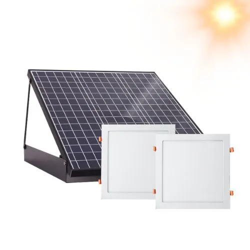 Modern 300mm Round Recessed Solar Panel Daylight System for High Ceilings