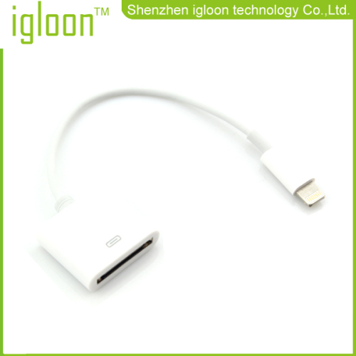 Lightning To 30 Pin Adapter With Cable 