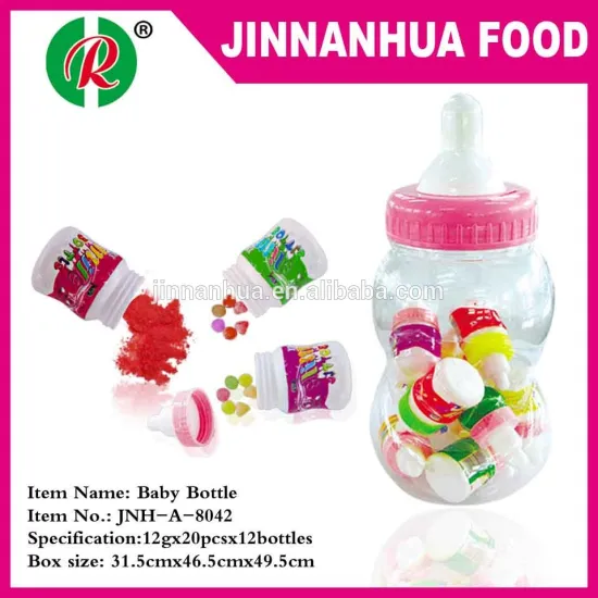 baby bottle sour powder candy