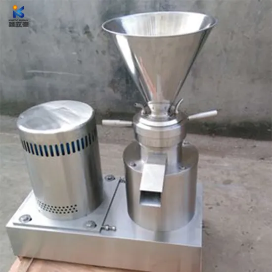 Almond Butter Grinding Machine Cocoa Melting Peanut Butter Making Machine Industrial