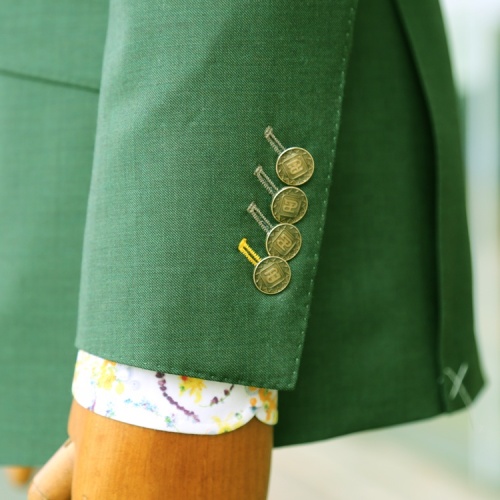 Premium Green Woolen Suit with Tailored Business Pants
