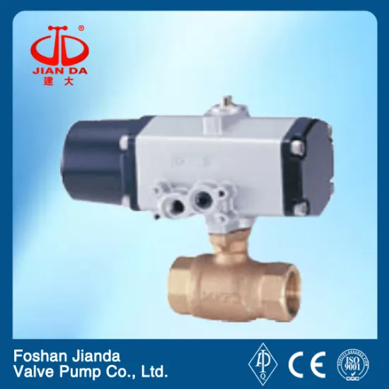 KITZ CS type pneumatic actuator ball valve/pneumatic ball valve