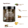 Fuktande exfolierande Arabica Organic Coffee Scrub