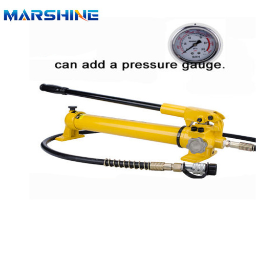 Portable Manual Pump With Pressure Gauge Adapt