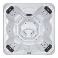 Dimensiones de bañera de hidromasaje rectangular 6 Personas Familly Familly Indoor Jacuzzi Hot Taquy