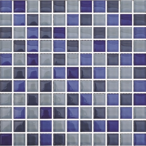 300x300x4mm Mixcolor Glass Mosaikfliese