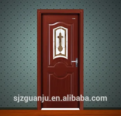 China European style wooden door/glass solid wood door/interior composite wooden doors