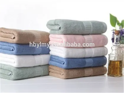 Bath towels bamboo cotton towels