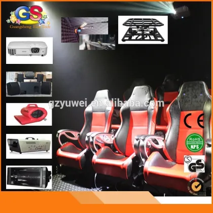 5D 7D Cinema Simulator for Sale Motion Cinema Equipment Theater Cinema Chair