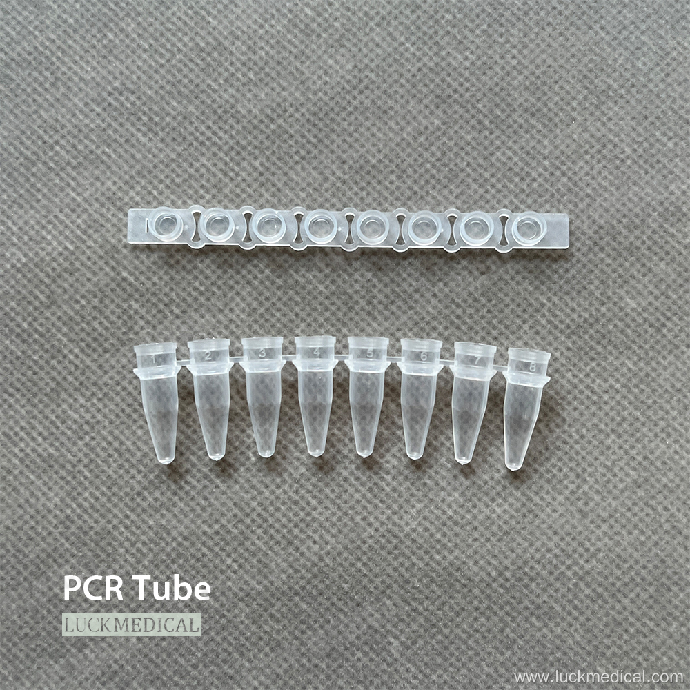 PCR Tube Strips 0.2 Ml 0.1ML