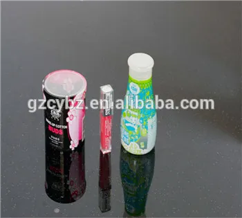 plastic label maker/custom plastic labels/pvc heat shrink plastic bottle label
