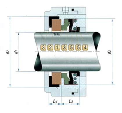 Wholesale John Crane Type 1 Sulzer Pump Mechanical Seals for Motor Water Pumps