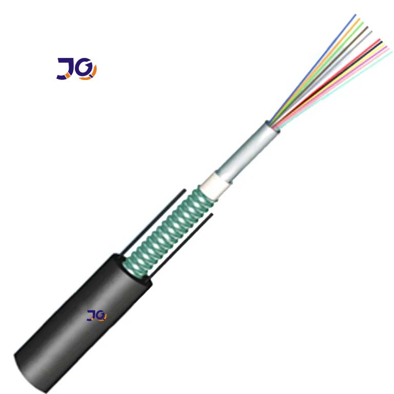 steel wire strength GYXTW unitube fiber cable