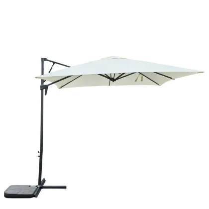 Direct Sale 3m Beach Umbrella with Steel Ribs