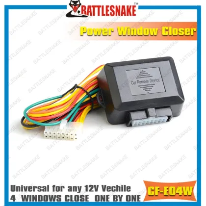 Car Windows Closer System For Four window Vehicles Universal Car Power Window Kit
