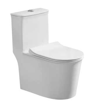 Hot Sale Factory Price Luxury Design Bathroom WC One Piece Siphonic Flushing Toilets