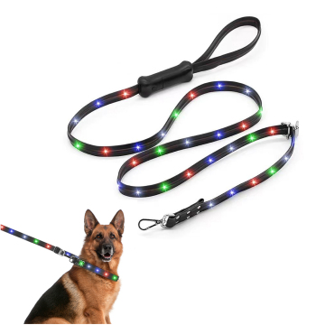 Hot Sale LED Light up Pet Dog Leash for All Festivals - No Collar Needed
