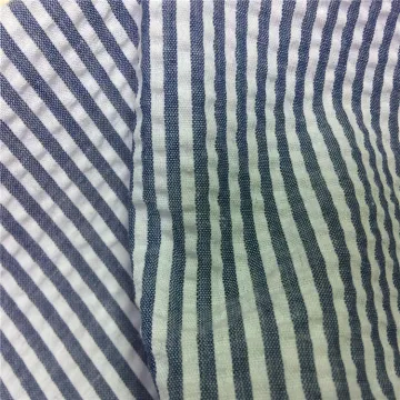 Stripe Pattern Polyester Cotton Blended Yarn Dyed Cloth