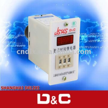 Shanghai DELIXI JS14S electronic transistor timer relay
