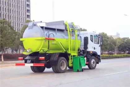 HOT SALE DFAC D9 Kitchen Garbage Collecting Vehicle