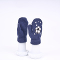 Children's knitted Finger-covering gloves