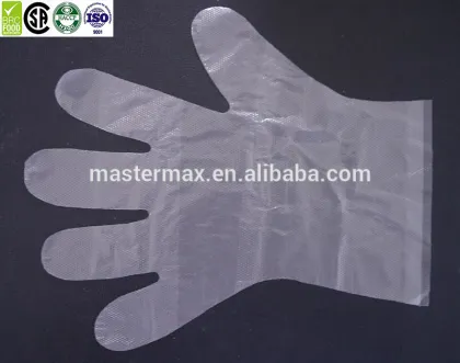 2017 Disposable plastic gloves CPE gloves