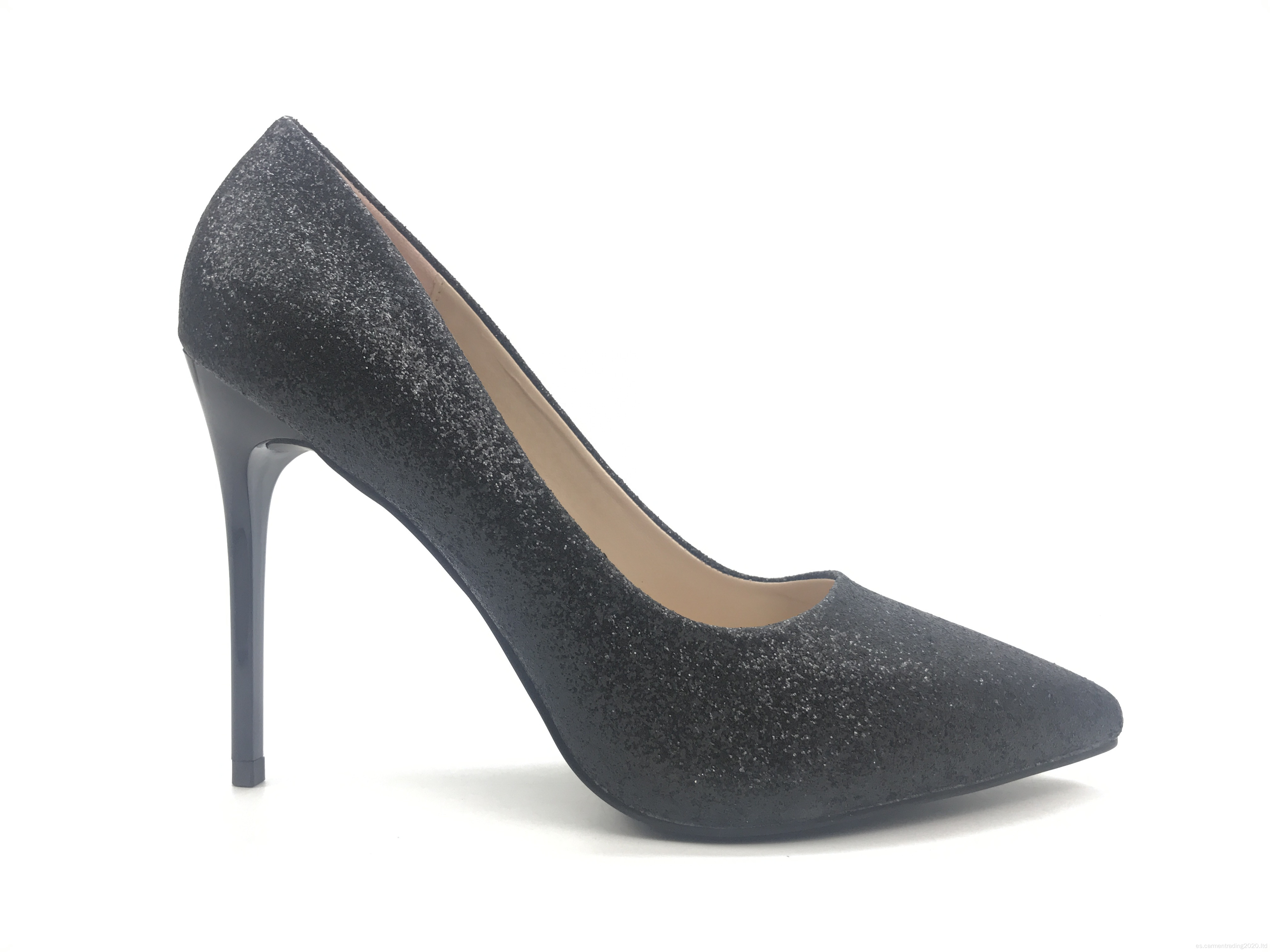 Moda femenina boca poco profunda tacones altos
